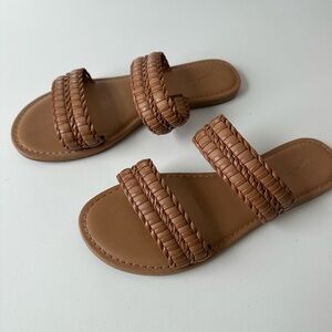 Universal Thread Tan Braided Sandals